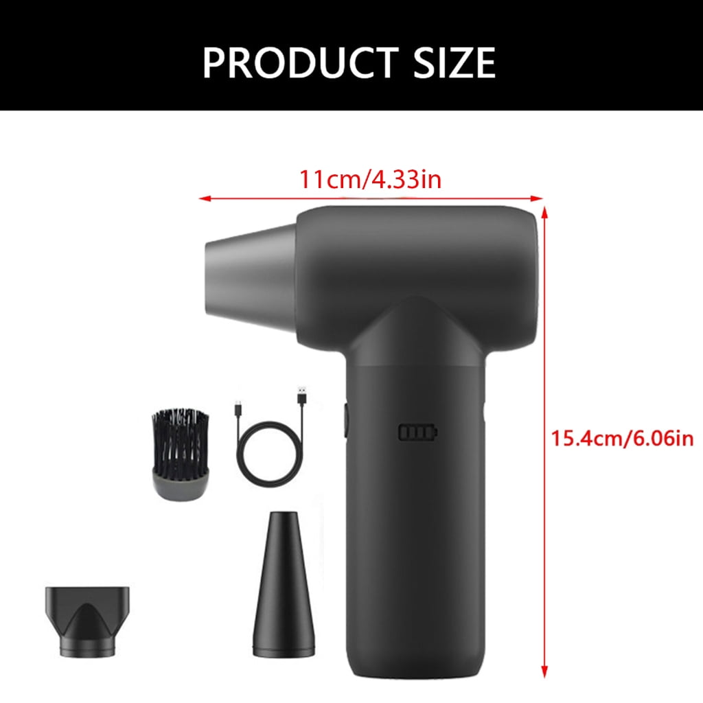 Zeiwohndc Mini Electric Blower Cordless Air Duster for Quick and Easy Cleaning Solution