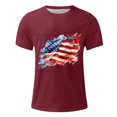 thumbnail image 2 of Camisetas de Manga Larga para Hombres Imprimir Casual Cuello Redondo Camiseta de Manga Corta, Camisetas de Manga Larga para Hombres Algodón, 2 of 4