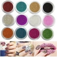 thumbnail image 1 of DIY Crafts & Nail Art Beads | 12-Color Micro Caviar Mini Diamonds | Multicolor Small 3D Decorations, 1 of 5