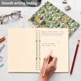 thumbnail image 4 of FORMRS 1-Subject Spiral Notebook 8" x 5" College Ruled 60 Refillable Sheet A5 Hard Cover, Colorful Cartoon Dinosaur Pattern, 4 of 7