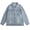 Light Blue, variant on Denim Jacket for Men Y2k Rigid Jeans Relaxed Fit Utility Jacket Disstressed Button Casual Denim Jacket Top Lapel Workwear Top Denim Long Sleeve Black M