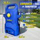 thumbnail image 3 of Goodyear Hidrolavadora Alta Presión 1450 PSI 1400W Eléctrica Con Manguera 5m Para Auto Patio Jardín, 3 of 6