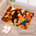 thumbnail image 5 of Basketball Polyester Non-Slip Chair Mat Rug Outdoor Carpet Door Mat Machine Washable, 5 of 6