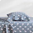 thumbnail image 1 of Bare Home Flannel Sheet Set - 100% Cotton - Deep Pocket - Twin, Penguin, 3-Pieces, 1 of 4