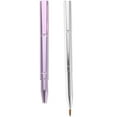 thumbnail image 1 of OUNONA 2pcs Makeup Brushes for Daily Use with Metal Material in Assorted Color, 1 of 6