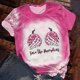 thumbnail image 2 of Tops de Mujer Camiseta Estampada de Moda Blusa de Manga Corta Cuello Redondo Casual Odeerbi ODB179263, 2 of 5