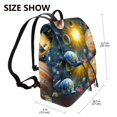 thumbnail image 2 of Easygdp Space Planet Mochila de Cuero para Mujeres, Bolso de Hombro, Bolsos de Mano de Moda para Trabajo y Viajes, 2 of 4