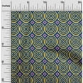 thumbnail image 1 of oneOone Georgette Viscose Fabric Diamond & Circle Block Printed Craft Fabric BTY 42 Inch Wide, 1 of 4