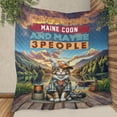 thumbnail image 3 of I Like Fishing, and My Maine Coon, and Maybe 3 People. Happy Father's Day Quilt Blanket Cat Lover Kitten Owner Gifts Cozy Comforter Throw Blanket - 00004, 3 of 5