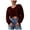 RD2, variant on Vedolay Sweaters for Women Sweaters for Women Fall 2023 Crewneck Long Sleeve Side Slit Knit Pullover Sweater,RD1 L