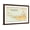 Brown Frame, variant on Art.com Map of Nantucket Island, Massachusetts Art Print, 36" x 24"