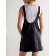 thumbnail image 2 of FL Stretch Denim Dress Overalls Jean Mini Dress Adjustable Shoulder Straps High Roller Skirtall Casual Denim Jean Romper Jumpsuit Trendy, 2 of 3