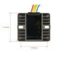 thumbnail image 2 of The ROP Shop Regulator/Rectifier for Yamaha 67F-81960-11-00, 67F819601200, 67F819600000, 2 of 9