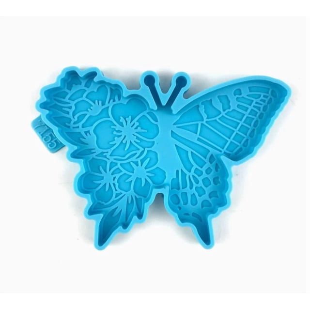 Molde de silicona para posavasos de mariposa - 2 piezas