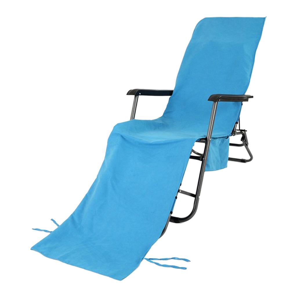 Lounge Cover Microfiber Chaise Terry Towels Lounger Beach Swimming Pool