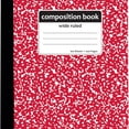 thumbnail image 6 of Composition Notebook, Wide Ruled, Marble Cover,Color May Vary, 6 of 6