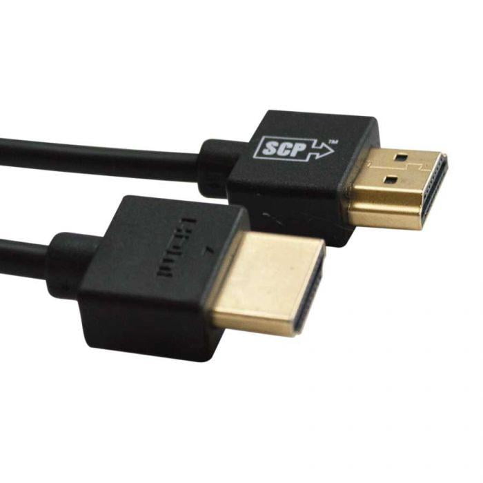 2m HDMI Kabel Flach Ethernet4K Ultra HD 2160p Full HD 1080p3D ARC CEC 