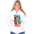thumbnail image 4 of XOMG POP Band Bella Cartoon Fan Women Plus Size Zipper Hoodie Brisco Brands 2X, 4 of 5