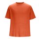 thumbnail image 5 of Camisetas Elvqul para Caballero Playa Naranja Manga Corta de Color Sólido Cuello Redondo Algodón Gym, 5 of 6