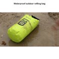 thumbnail image 2 of Sonducket Bolsa seca impermeable portátil 10L Color sólido reemplazo plegable Camping canotaje kayak Rafting canoa bolsa Mochilas de mochilero Verde Sonducket OD029667-02, 2 of 6