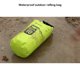 thumbnail image 5 of Advancent Bolsa seca impermeable de PVC, portátil, de un solo hombro, 10L, plegable, ajustable, para acampar, canotaje, kayak, canoa, paquete de Mochilas de mochilero Amarillo, 5 of 6