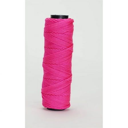 Bon 11-884 Ezc Line - Nylon #18 Braided - 1000 Foot Neon Pink