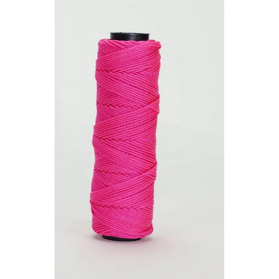 Bon 11-884 Ezc Line - Nylon #18 Braided - 1000 Foot Neon Pink