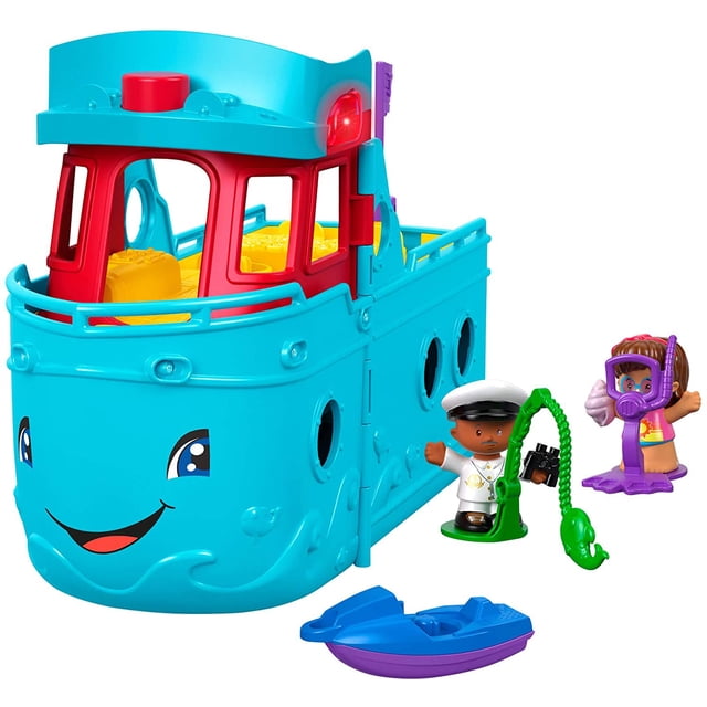 Viajar Juntos Barco Amigo Little People con Canciones Sonidos Frases y Accesorios Fisher Price FHD92