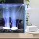 thumbnail image 2 of Bomba de aire ultrasilenciosa para acuario, la bomba de aire puede cumplir los tres requisitos, silenciosa, baja vibración y suficiente oxígeno (blanco, 3 vatios), 2 of 5