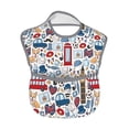 thumbnail image 2 of Kdxio London Symbols1 Bibs For Babies, Baby Bibs for Eating, Toddler Bibs, Waterproof Bibs, Feeding Bibs, for Toddlers, Boys, Girls, 2 of 8