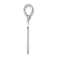 thumbnail image 2 of Sterling Silver Letter O Initial Pendant Charm, 2 of 4
