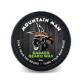 thumbnail image 1 of Badass Beard Care Cera para barba para hombres - The Mountain Man Scent 2 oz - Suaviza el cabello de la barba y deja tu barba con un aspecto y una sensación más densa, 1 of 5