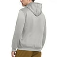 thumbnail image 6 of WMTBSRSW Mens Fleece Lined Cargo Hoodies Warm Long Sleeve Sherpa Cardigan Jackets Winte Warm Casual Drawstring Sweatshirts with Hood, 6 of 6