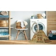 thumbnail image 2 of Ahgly Company Machine Washable Indoor Rectangle Transitional Orange Area Rugs, 6' x 9', 2 of 7