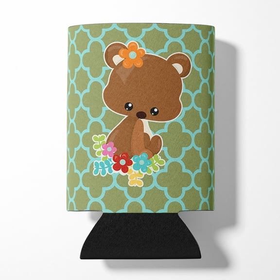 Baby Brown Bear Can or Bottle Hugger