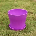 Clearance！Plastic Planters,Indoor Flower Plant Pots,Medium Flower