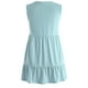 thumbnail image 5 of Moda Mujer Casual Ocio Color sólido Sin mangas Tirantes Tops Fridja  qr3769, 5 of 8