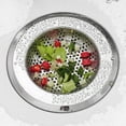 thumbnail image 6 of Kitchen Sink Strainer Stopper Stainless Steel Drain Basket Waste Plug], 6 of 8