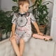thumbnail image 4 of Fotbe Dreamcatcher With Owl Pijama Estampada de 2 Piezas para Niños – Ropa de Dormir de Manga Corta Cómoda para Niños y Niñas, Camiseta y Shorts de Algodón-Small, 4 of 6