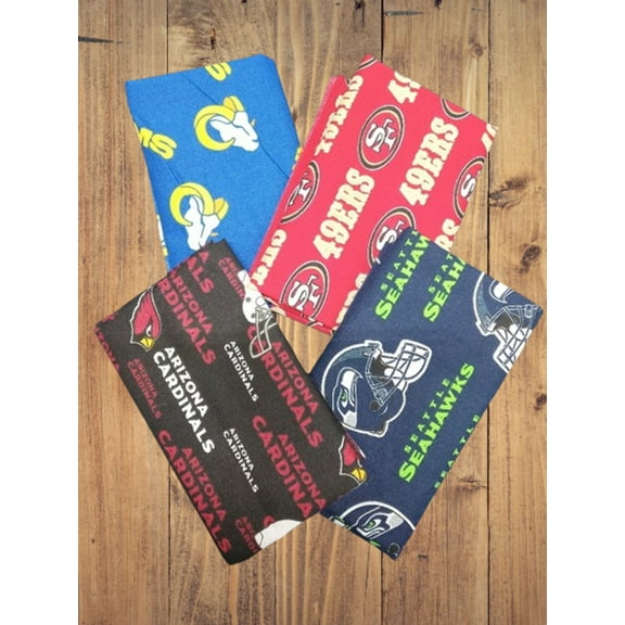 4 Fat Quarters - NFC West NFL Fat Quarter Bundle