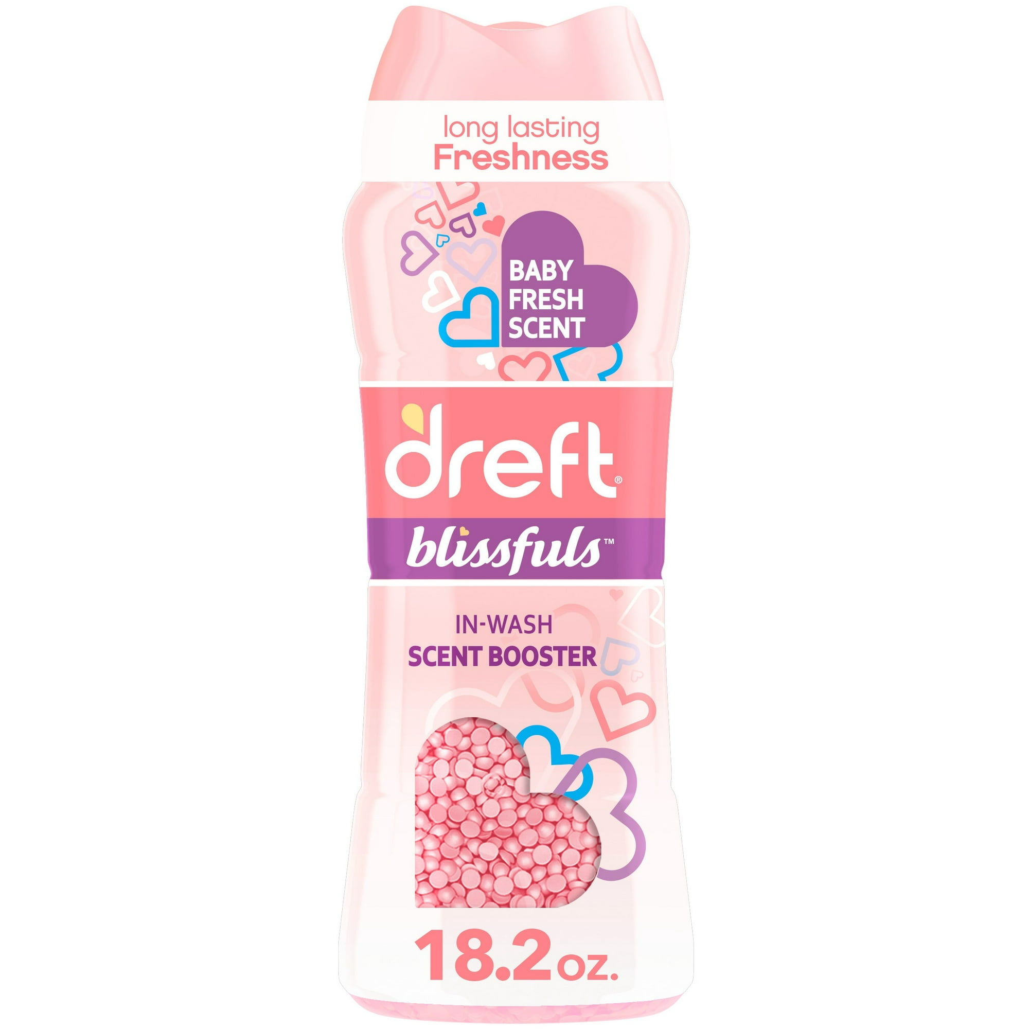 Dreft Blissfuls Laundry Scent Booster Beads, Baby Fresh, 18.2 oz