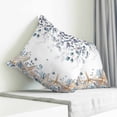 thumbnail image 3 of Blue Beige Coastal Pillow Covers 18x18 Inch Decorative Throw Pillow Cover, Beach Starfish Summer Eucalyptus Sofa Pillowcases Accent Cushion Case Home Decor Bedroom Living Room, 3 of 6