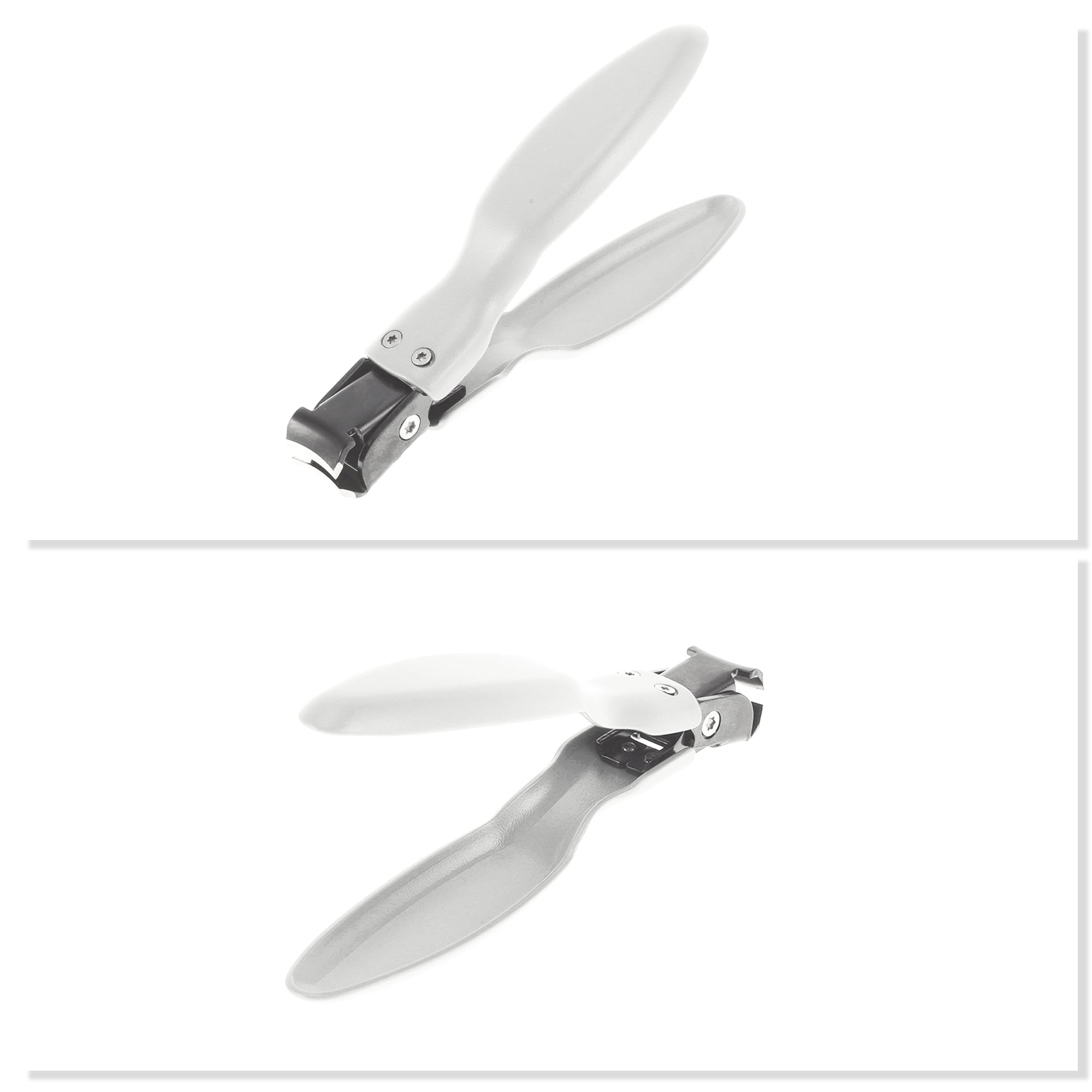 Unique Bargains Portable Wide Opening Nail Clipper for Women for Men 1 Pc White