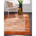 thumbnail image 2 of Unique Loom Autumn Rustic Border Area Rug 2' x 3' Rectangular Beige/Terracotta, 2 of 2