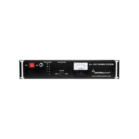 Samlex SEC-100BRM 12V 100 Amp Rack Mount Power Supply with N+1 and Battery Back-Up (120V)