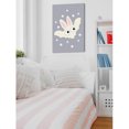 thumbnail image 3 of "Yellow Bunny Bat" Painting Print on Wrapped Canvas, 3 of 7