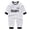White, variant on Toddler Boys' Outfits Little Boys Fall Winter Animal Long Sleeve Elastic Waist 6M 9M 12M 2T 3T 4T Everyday Outfit Clothes 2PCS
