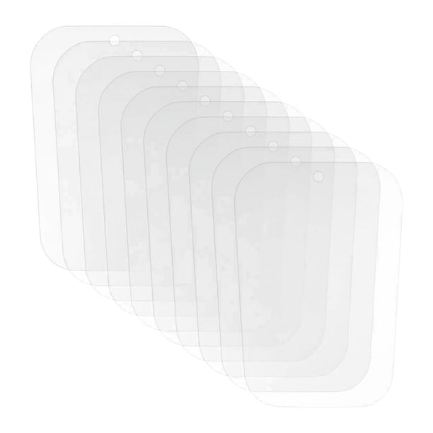 5 pares (10 hojas de 16 pulgadas) de plantillas moldeadoras de botas de apoyo para mujeres y hombres, color transparente