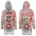 thumbnail image 3 of Happy Valentine’s Day Adorable Golden Retriever Puppy Holding Heart Balloon All Over Print 3D Hooded Duffle Toggle Coat Goldens Dog Lover Gifts Idea - 00030, 3 of 6