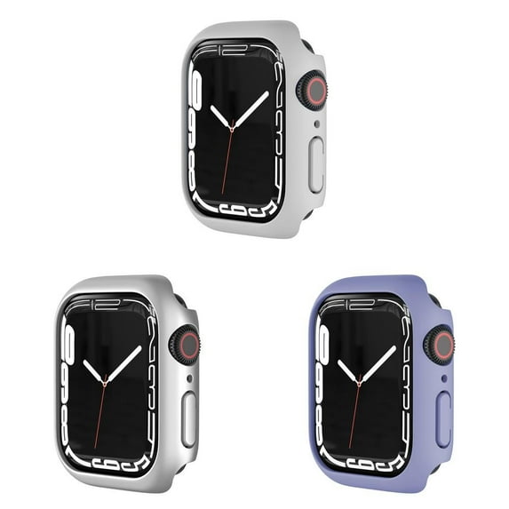 BXUXOHS (1Pack/3Pack) Hard PC Cover for Apple Watch Case 38mm 44mm 45mm 40mm 41mm 42mm for Full Ultra-Thin Cover Protective Cover Bumper Watch Accessories for iWatch SE Series 8 7 6 5 4 3 2 1